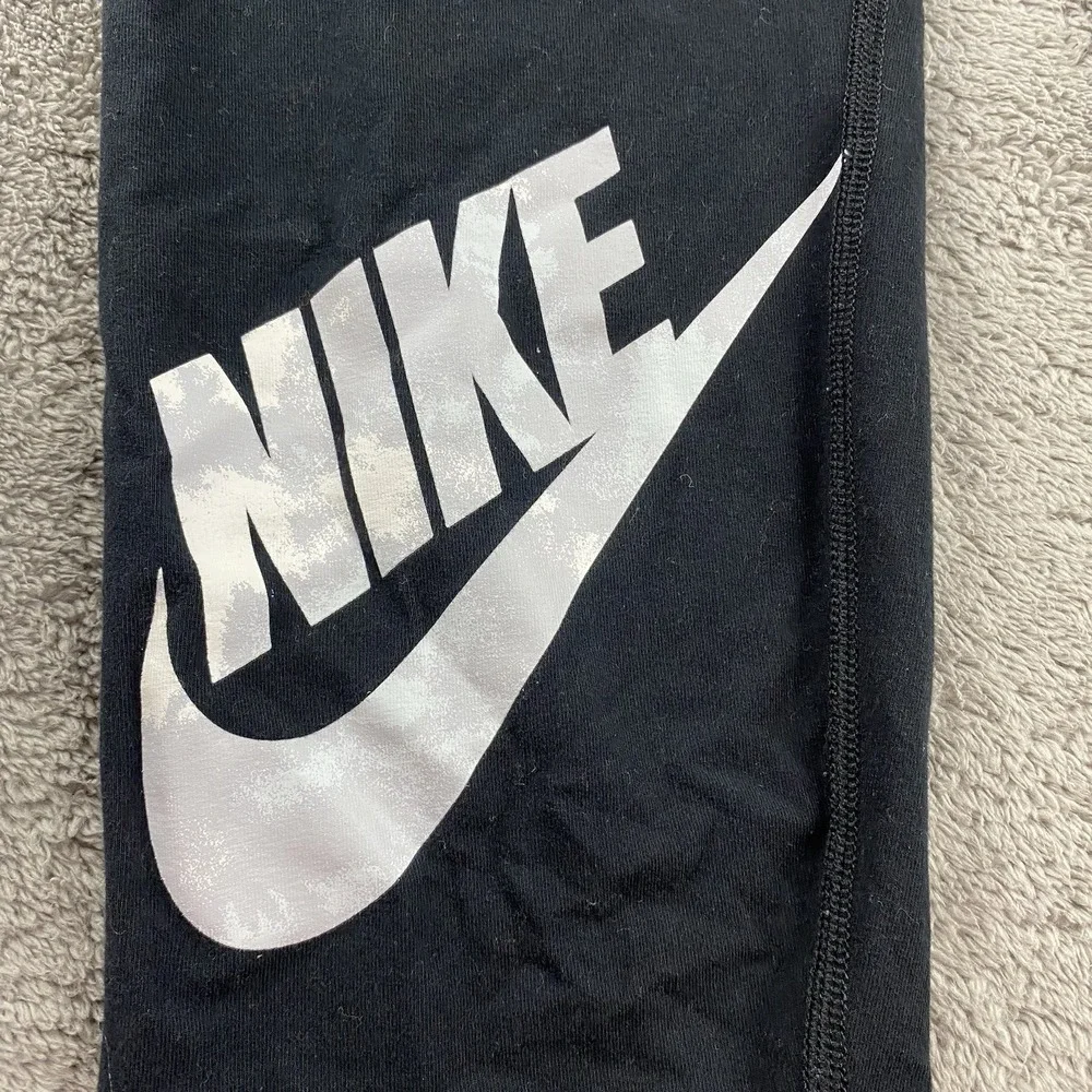 Nike Sweatpants Womens Large‎ Black White Logo